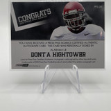 2012 Press Pass Dont'a Hightower On Card Rookie Auto (2)
