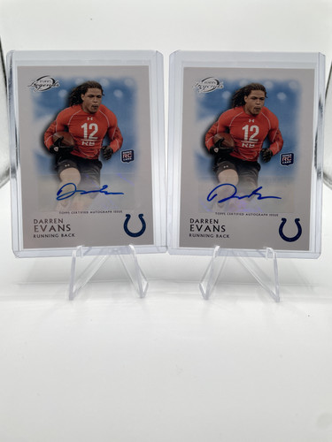 2011 Topps Legends Darren Evans Rookie Set (x2) #RA DE (1).1