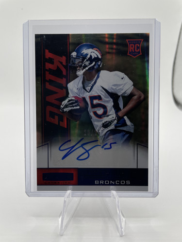 2013 Panini Rookies & Stars Tavarres King Refractor Rookie Auto 25 #188 (1).1