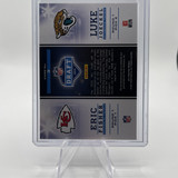 2013 Panini Prestige Draft Luke Joeckel + Eric Fisher Dual Rookie Patch #3 (2)