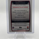 2013 Bowman Chrome Dennis Johnson Refractor Rookie Auto (2)