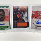 2013 Panini Score Montee Ball Rookie Auto + Press Pass Auto 90 + R&amp;S Patch 299 (1)