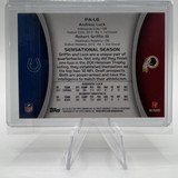 2012 Topps Paramount Pairs Andrew Luck &amp; Robert Griffin III Rookie #PA LG (2)