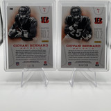 2013 Panini Momentum Giovani Bernard Rookie Quad Patch 299 + Triple 25 (2)