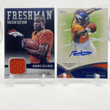 2012 Topps Prolific Playmakers Ronnie Hillman Rookie Auto + Freshman RC Patch (1)