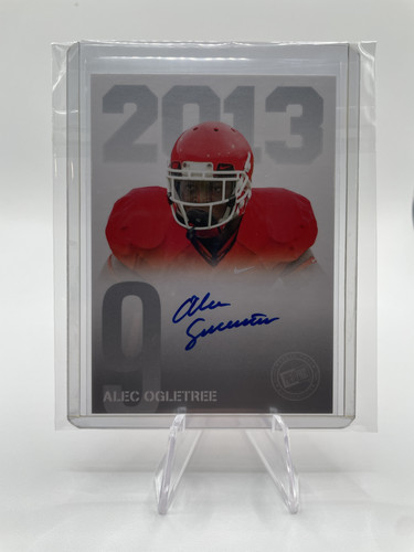 2013 Press Pass Alec Ogletree Rookie Auto #PPS AO (1).1