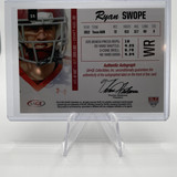 2013 Sage Hit Ryan Swope Rookie Auto #54 (2)