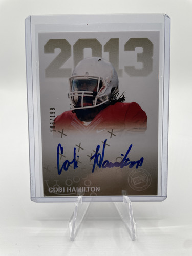 2013 Press Pass Cobi Hamilton Bronze Rookie Auto 199 #PPS CH (1).1
