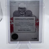2013 Press Pass Montee Ball Gameday Gallery Red Rookie Auto 90 (2)