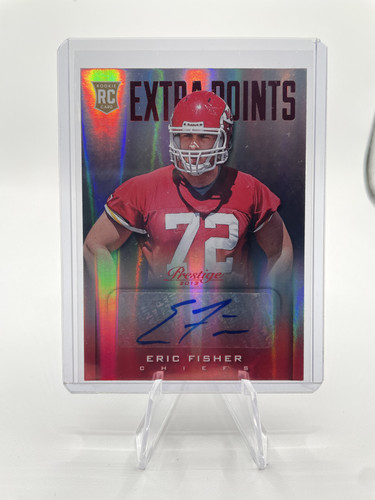 2013 Panini Prestige Eric Fisher Extra Points Rookie Auto #211 (1).1