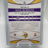 2013 Leaf Certified Kyle Rudolph Red Foil Patch 99 (2)