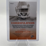 2013 Press Pass Sharrif Floyd Rookie Auto #PPS SF (2)