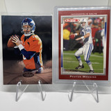 2013 Panini Certified Peyton Manning Silver #56 + 2006 Topps Total Red SP #300 (1)