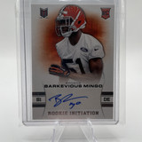 2013 Panini Momentum Barkevious Mingo Rookie Initiation Autograph 200 (1)