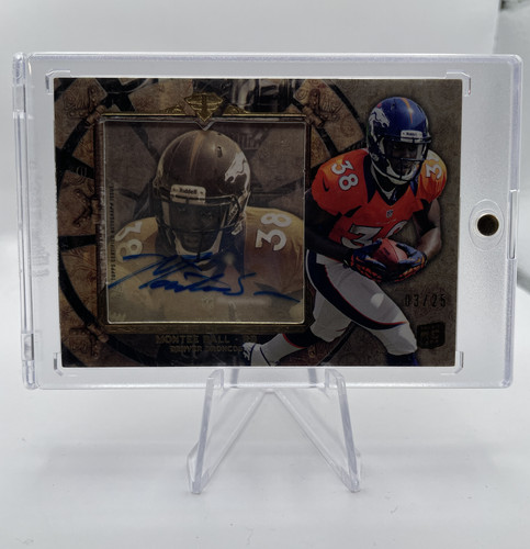 2013 Topps Triple Threads Montee Ball Transparencies Rookie Auto SP 25 (1).1