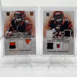 2013 Panini Momentum Giovani Bernard Rookie Quad Patch 299 + Triple 25 (1)