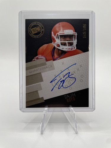 2014 Press Pass Tajh Boyd Bronze Cn Card Rookie Auto 199 + Base Autos (x2) (4).1