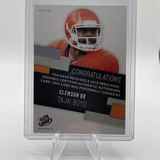 2014 Press Pass Tajh Boyd Bronze Cn Card Rookie Auto 199 + Base Autos (x2) (5)