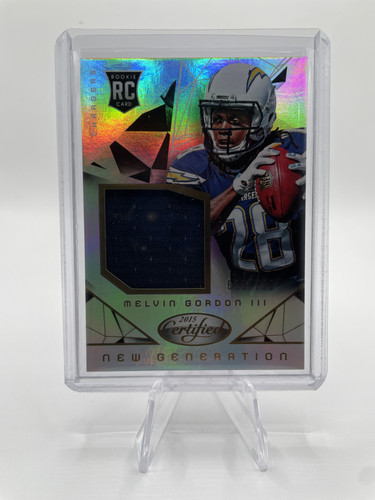 2015 Panini Certified Melvin Gordon III New Generation Rookie Patch Refractor #5 (1)