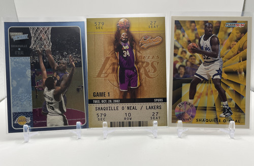 1992 93 Hoops Shaquille O'Neal Rookie #442 + Fleer Ultra Rookie + Set Of 3 (2)