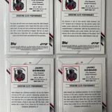 2022 23 Topps OTE Finest Jahki Howard Green 99 Blue 150 Pink 125 Set (x9) (5)