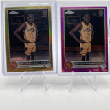 2022 23 Topps OTE Finest Nathan Missia Dio Auto + Chrome Gold Refractor 50 (x6) (4)