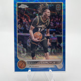2022 23 Topps OTE Chrome Kanaan Carlyle Blue 99 + Sapphire SP &amp; Base Set (x14) (3)