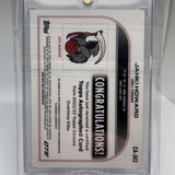 2022 23 Topps Overtime Elite OTE Chrome Jahki Howard Green Rookie Auto 75 (4)