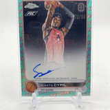 2022 23 Topps Overtime Elite OTE Chrome Somto Cyril Aqua Refractor Auto 99 (5)