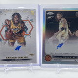 2022 23 Topps OTE Inception Kanaan Carlyle Auto 199 + Chrome Auto Set (x4) (2)