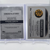 2022 23 Topps OTE Inception Kanaan Carlyle Auto 199 + Chrome Auto Set (x4) (3)