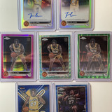 2022 23 Topps OTE Chrome TJ Clark Auto + Green 75 Blue 99 Refractor Set (x27) (2)