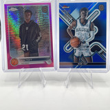 2022 23 Topps OTE Chrome Kok Yat Green Auto 75 + Base Auto + Refractor Set (x8) (3)