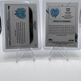 2022 23 Topps OTE Chrome Kok Yat Green Auto 75 + Base Auto + Refractor Set (x8) (4)