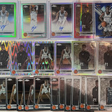 2022 23 Topps OTE Chrome Kok Yat Green Auto 75 Aqua Auto 99 + Refractors (x23) (1)