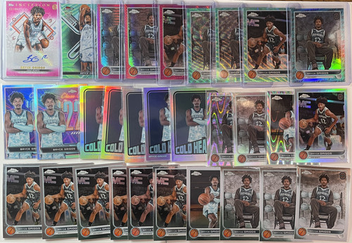 2022 23 Topps OTE Inception Bryce Griggs Auto 99 Aqua 75 Pink 150 + Set (x30) (1).1