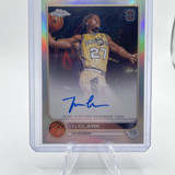 2022 23 Topps OTE Chrome TJ Clark Rookie Auto + Green 75 Blue 99 &amp; Refractors (2)