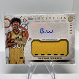 2022 23 Topps OTE Inception Bryson Warren Patch Auto 149 + Refractor Set (x15) (2)