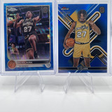 2022 23 Topps OTE Chrome TJ Clark Rookie Auto + Green 75 Blue 99 &amp; Refractors (6)