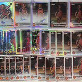 2022 23 Topps OTE Chrome ZZ Clark Autos + Orange 25 + Chrome Refractors (x29)