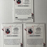 2022 23 Topps OTE Finest Jahki Howard Green 99 Blue 150 Pink 125 Set (x9) (3)