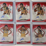 2022 23 Topps OTE Inception Jalen Lewis Red Rookie Auto 75 Set (x6) (1)