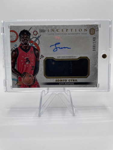 2022 23 Topps Overtime Elite OTE Inception Somto Cyril Rookie Patch Auto 149 (3)