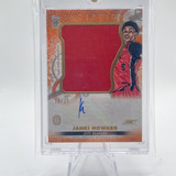 2022 23 Topps OTE Inception Jahki Howard Orange Jumbo Rookie Patch Auto 25 (1)