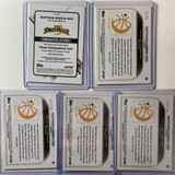 2022 23 Topps OTE Chrome Nathan Missia Dio Gold 50 Pink 150 + Finest Auto Set (2)