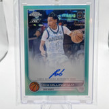 2022 23 Topps OTE Chrome Rob Dillingham Aqua Refractor Rookie Auto 99 (1)