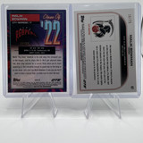 2022 23 Topps OTE Chrome Malik Bowman Auto (x2) + Blue 50 Green 75 &amp; 11 Insert (4)