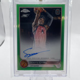 2022 23 Topps OTE Chrome Somto Cyril Green Refractor Rookie Auto 75 (1)