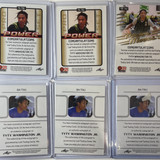 2021 22 Leaf Pro Set + Memories TyTy Washington Rookie Auto Set (x6) 20 25 50 (2)