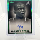 2021 22 Leaf Memories Yannick Nzosa Green Foil Rookie Auto 99 (1)